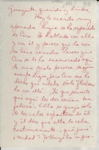 [Carta] 1949 nov. 8, Universidad de Puerto Rico, [Puerto Rico] [a la] Guagüita querida y tan recordada