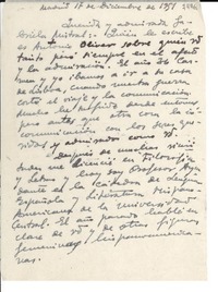 [Carta] 1951 dic. 17, Madrid [a] Gabriela Mistral