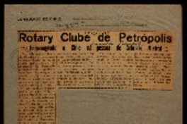 Rotary Clube de Petrópolis