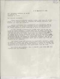 [Carta] 1966 feb. 5, [EE.UU.] [a la] Sra. Mercedes Huidobro de Dublé, San Martín 32, Santiago de Chile