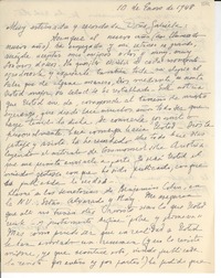[Carta] 1948 ene. 10 [a] Gabriela [Mistral]