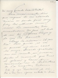 [Carta] 1947 oct. 30, Los Angeles, [EE.UU.] [a] [Gabriela] Mistral