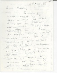 [Carta] 1955 feb. 15, [Estados Unidos] [a] Gabriela Mistral