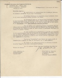 [Carta] 1948 abr. 19, Santiago, Chile [a] Lucila Godoy