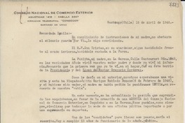 [Carta] 1948 abr. 19, Santiago, Chile [a] Lucila Godoy