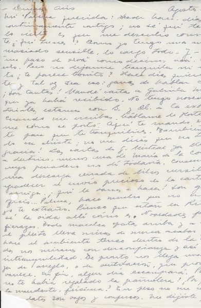 [Carta] 1944 ago. 11, Buenos Aires, [Argentina] [a] Palma [Guillén]
