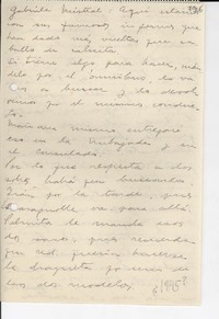 [Carta] [1945, Brasil] [a] Gabriela Mistral