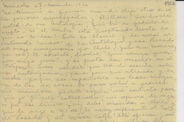 [Carta] 1946 nov. 27, Buenos Aires [a] Gabriela Mistral, Los Ángeles