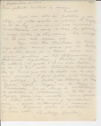 [Carta] 1949 sept. 12, Buenos Aires, [Argentina] [a] Gabriela Mistral, México