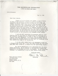 [Carta] 1954 May 18, New York [a] Gabriela Mistral
