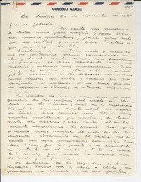 [Carta] 1944 nov. 20, La Serena, [Chile] [a] Gabriela Mistral
