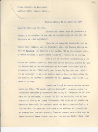 [Carta] 1944 mar. 29, Buenos Aires, [Argentina] [a] Gabriela Mistral