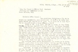 [Carta] 1949, oct. 30, Hotel México, Jalapa, Ver., [México] [a] Paul G. Sweetser, Santa Barbara, Cal. [Estados Unidos]