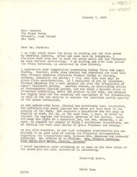 [Carta] 1950 jan. 7, [Estados Unidos] [a] Whit Burnett, Long Island, N.Y., [Estados Unidos]