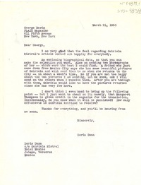 [Carta] 1950 mar. 21, Hotel México, Jalapa, Veracruz, México [a] George Davis, New York, [Estados Unidos]