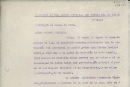[Oficio] N° 5549, 1934 mar. 23, Madrid, España [al] Señor Cónsul General de Chile