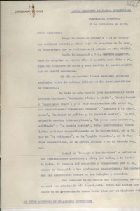 [Oficio] 1938 sept. 28, Guayaquil, Ecuador [al] Señor Ministro de Relaciones Exteriores