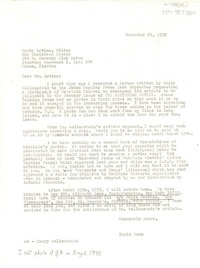 [Carta] 1972 dec. 23, [Estados Unidos] [a] Barry Levine, Miami, Florida, [Estados Unidos]