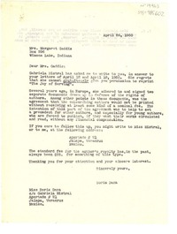 [Carta] 1950 apr. 15, Jalapa, Veracruz, México [a] Margaret Gaddis, Winona Lake, Indiana, [Estados Unidos]
