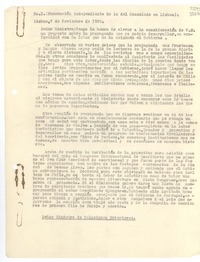 [Carta] 1935 nov. 7, Lisboa, [Portugal] [a] Señor Ministro de Relaciones Exteriores