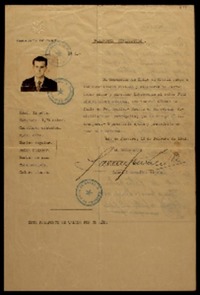 [Pasaporte diplomático] [a] Juan Miguel Godoy