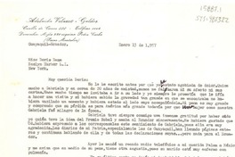 [Carta] 1957 ene. 13, Guayaquil, Ecuador [a] Doris Dana, New York, [Estados Unidos].