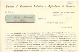 [Carta] [1951?], Piacenza, [Italia] [al] Spettle Consolato del Cile, Rapallo, [Italia]