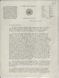 [Carta] 1948 mar. 23, Washington 6, D. C., E.U.A. [a la] Srta. Gabriela Mistral, Consulado de Chile, 729 E. Anapamu Street, Santa Barbara, California, [EE.UU.]
