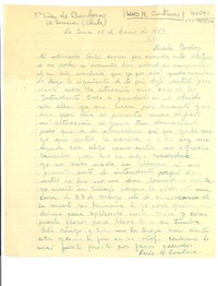 [Carta] 1955 ene. 18, La Serena, [Chile] [a] Lucila Godoy