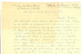 [Carta] 1955 ene. 18, La Serena, [Chile] [a] Lucila Godoy