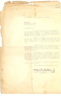 [Carta] 1956 dic. 23, La Serena, [Chile] [a] Gabriela Mistral, Now Yor, USA[sic]