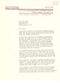 [Carta] 1956 Mar. 21, 112 East 19 Street, New York 3, N. Y., [EE.UU.] [a] Mrs. Doris Dana, 15 Spruce Street, Roslyn Harbour, Long Island, New York, [EE.UU.]
