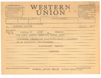 [Telegrama] 1955 ene. 26, Roslyn Harbor, L. I., [EE.UU.] [a] Benjamín Carrión, Casilla 67, Quito, Ecuador