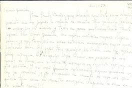 [Carta] 1957 ene. 21, Rapallo, [Italia] [a] Doris querida