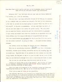 [Carta] 1955 May 31 [a] Dear Miss Dana