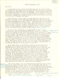 [Carta] 1955 Sept. 22 [a] Dear Doris