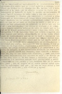 [Carta] 1945 jun. 30, [Argentina] [a] Gabriela Mistral
