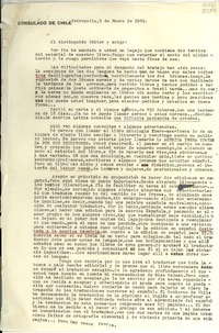[Carta] 1942 ene. 5, Petrópolis, [Brasil] [a] mi distinguido editor y amigo