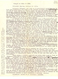 [Carta] 1939 jul. 20, Niza, [Francia] [a] Editorial Zig-Zag, Santiago de Chile
