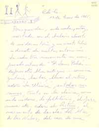 [Carta] 1961 ene. 13, Chile [a] Doris Dana