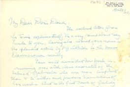 [Carta] 1957 abr. 20, Santa Fe, New México [a] Doris Dana