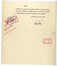 [Recibo] 1942 may. 23 Santiago, Chile <a> Biblioteca Nacional de Chile
