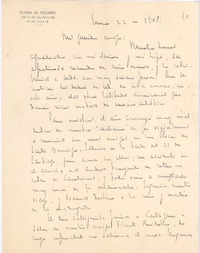 [Carta] 1948 ene. 22, San Felipe, Chile [a] Pedro Olmos