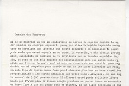 [Carta] 1984 sep. 18, Barcelona, España [a] Cristóbal Santa Cruz
