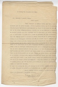 [Carta] 1951 dic. 8, La Plata, Argentina [a] Pedro Olmos