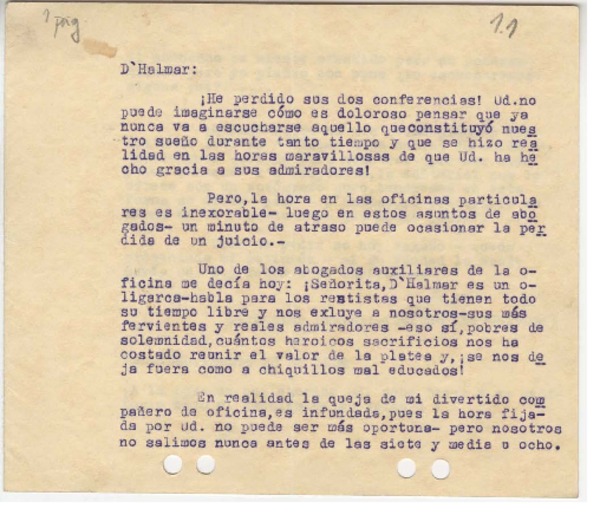 [Carta] 1934 ago. 28, Santiago, Chile [a] Augusto D'Halmar