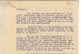 [Carta] 1934 ago. 28, Santiago, Chile [a] Augusto D'Halmar