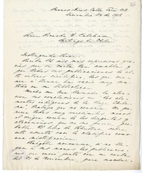 [Carta] 1918 diciembre 24, Buenos Aires, Argentina [a] Ricardo Latcham.