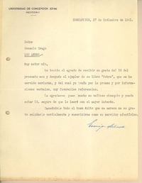 [Carta] 1951 ene. 7, Santiago, Chile [a] Gonzalo Drago