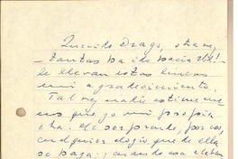 [Carta] 1948 jul. 22, Santiago, Chile [a] Gonzalo Drago
